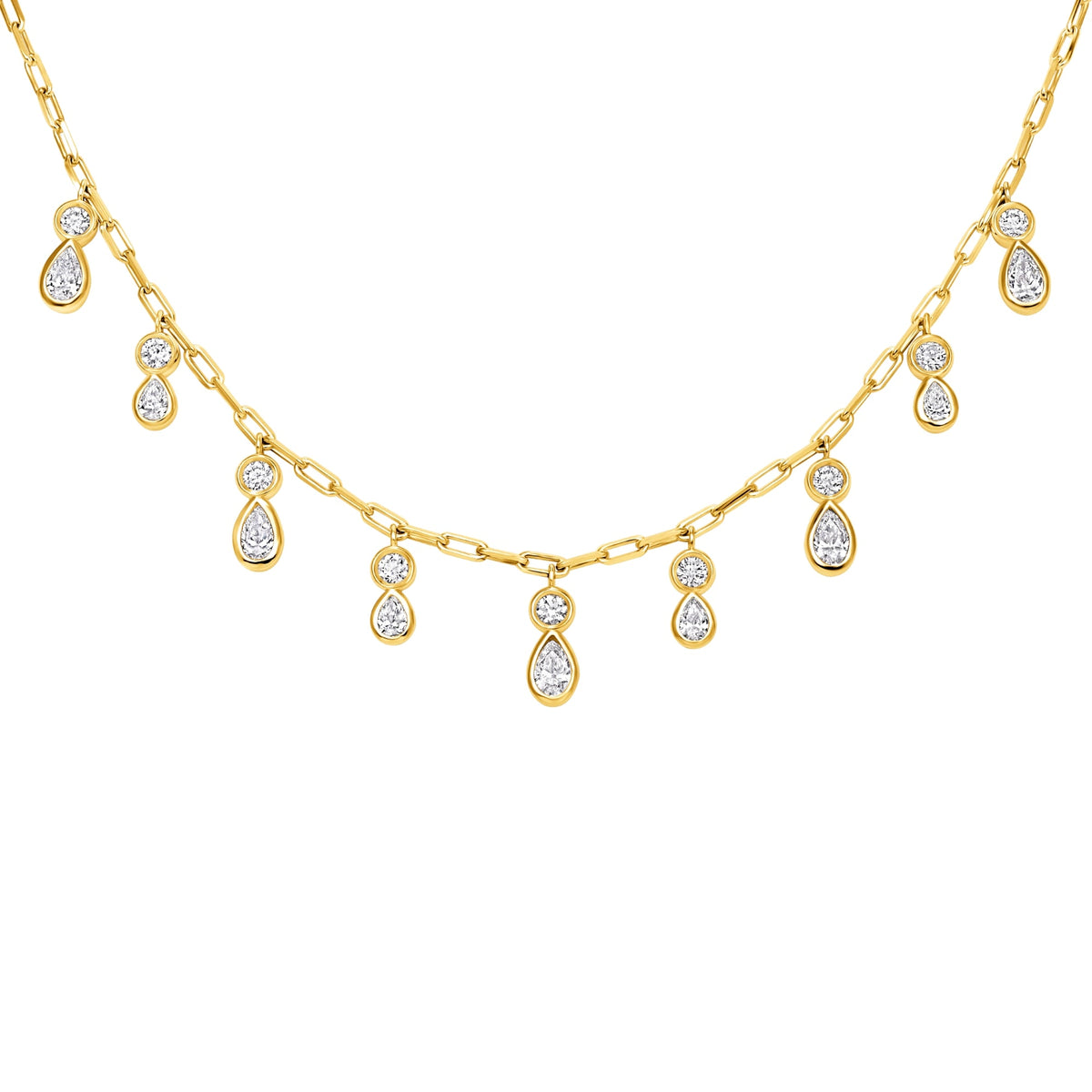 Ondina Necklace Necklace ABN-180-LGD-1  - Abtin & Co.