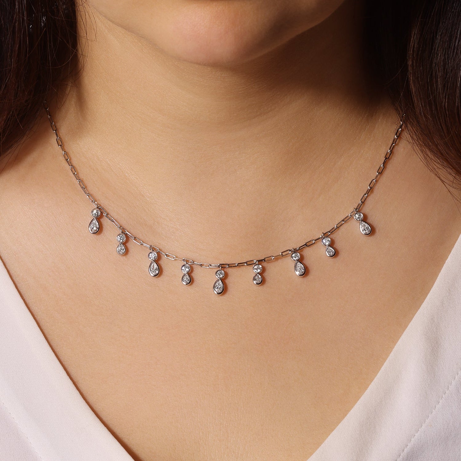 Ondina Necklace Necklace ABN-180-LGD-1  - Abtin & Co.