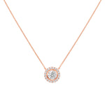 Orbital Bezel Pendant Pendant ABP-230-LGD-7  - Abtin & Co.