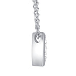 Oval Bezel Lumière Pendant Pendant ABP-227-LGD-4  - Abtin & Co.