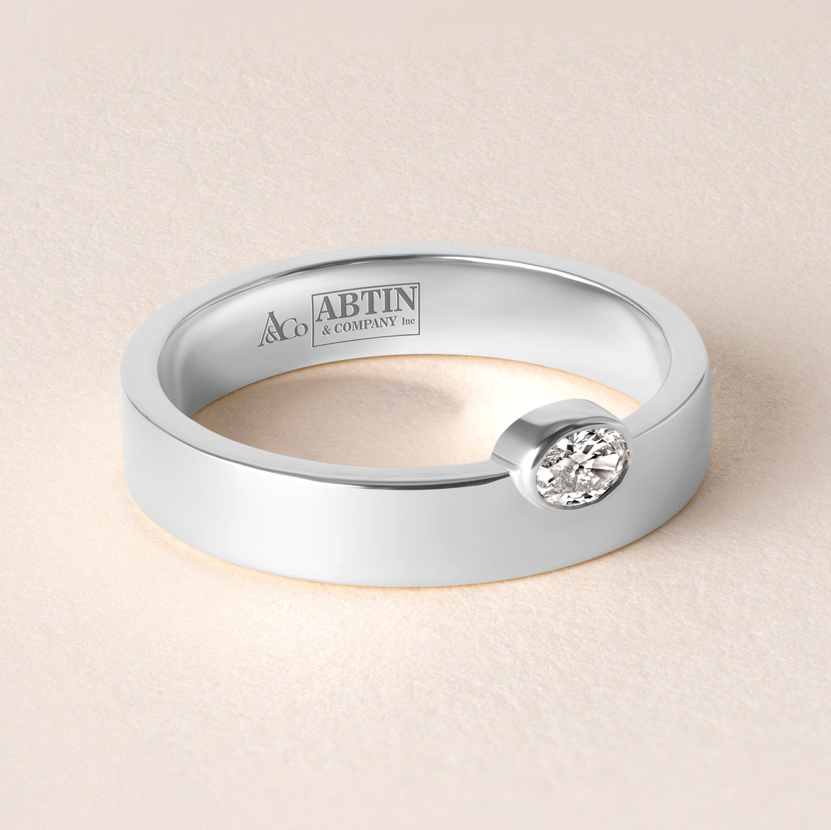 Oval Centerline Edge Ring Ring ABB-713.1V1-OV-D-3  - Abtin & Co.