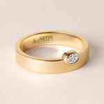Oval Centerline Edge Ring Ring ABB-713.1V1-OV-D-1  - Abtin & Co.