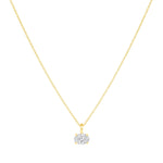 Oval Cut Eterna Pendant Pendant ABP-239-LGD-1  - Abtin & Co.