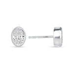 Oval Étoile Jackets Earring ABE-226-LGD-1  - Abtin & Co.