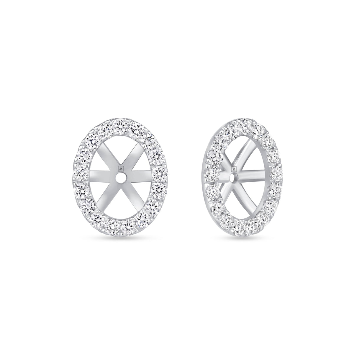 Oval Étoile Jackets Earring ABE-226-LGD-4  - Abtin & Co.