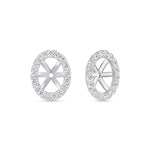 Oval Étoile Jackets Earring ABE-226-LGD-4  - Abtin & Co.