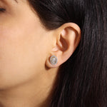 Oval Étoile Jackets Earring ABE-226-LGD-1  - Abtin & Co.
