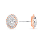 Oval Étoile Jackets Earring ABE-226-LGD-7  - Abtin & Co.