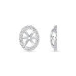 Oval Étoile Jackets Earring ABE-226-LGD-4  - Abtin & Co.