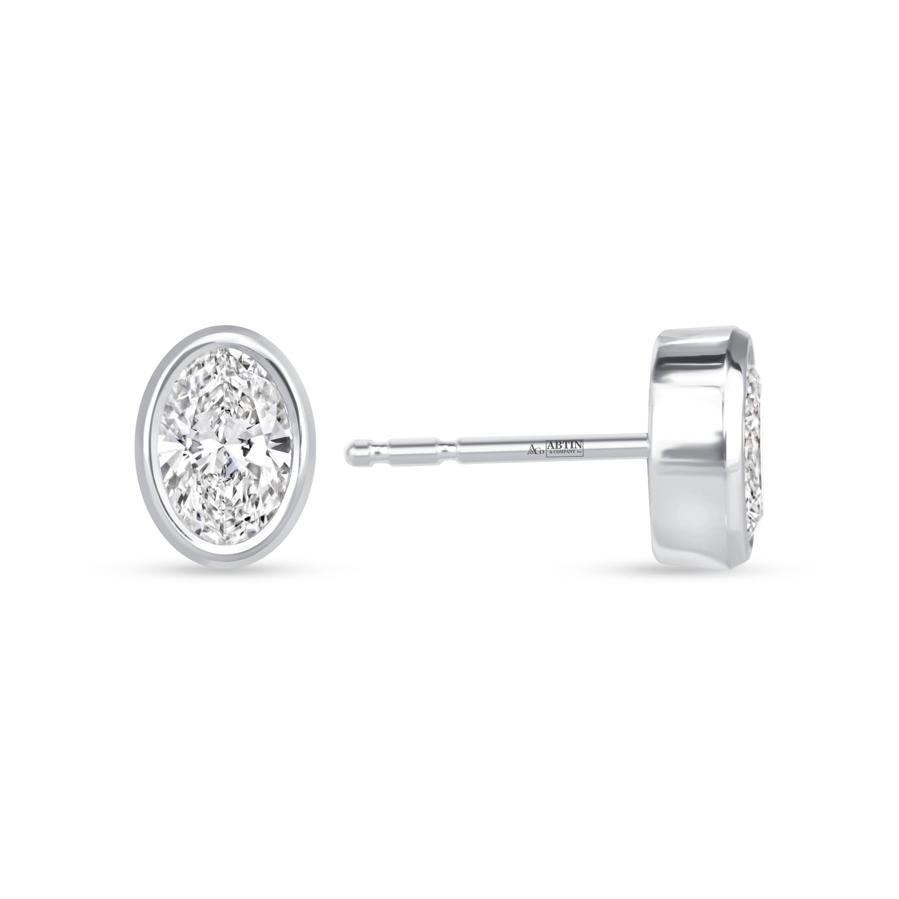 Oval Étoile Jackets Earring ABE-226-LGD-7  - Abtin & Co.