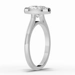 Oval Lumière Bezel Solitaire Ring ABER-103-OV-LGD-6  - Abtin & Co.