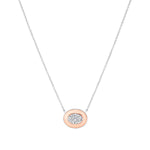 Oval Lumina Medallion Pendant Pendant ABP-245-LGD-7  - Abtin & Co.