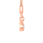 Oval Lustra Bezel Pendant Pendant ABP-231-LGD-7  - Abtin & Co.