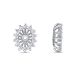 Oval Majesté Jackets Earring ABE-222-LGD-7  - Abtin & Co.