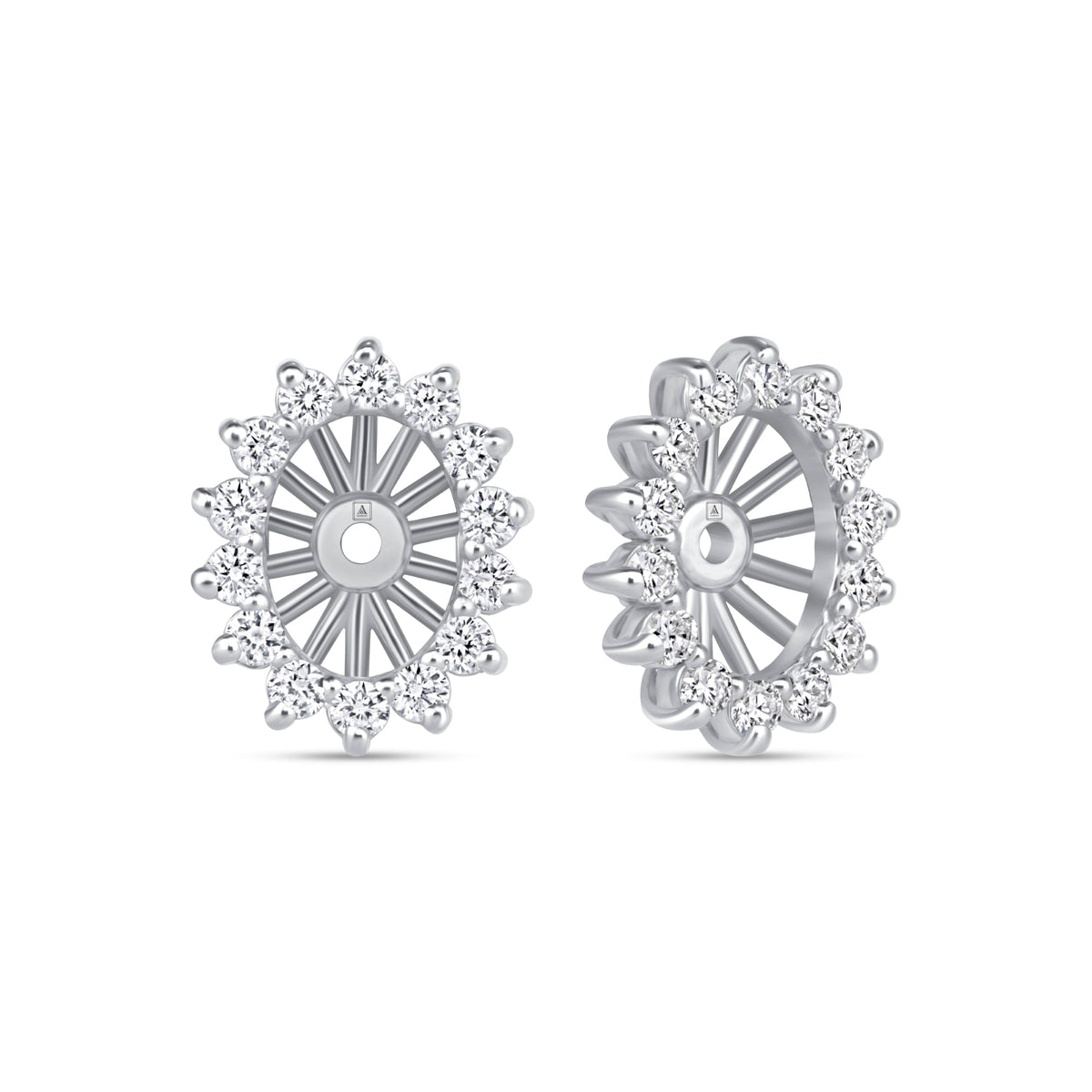 Oval Majesté Jackets Earring ABE-222-LGD-7  - Abtin & Co.