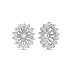 Oval Majesté Jackets Earring ABE-222-LGD-7  - Abtin & Co.