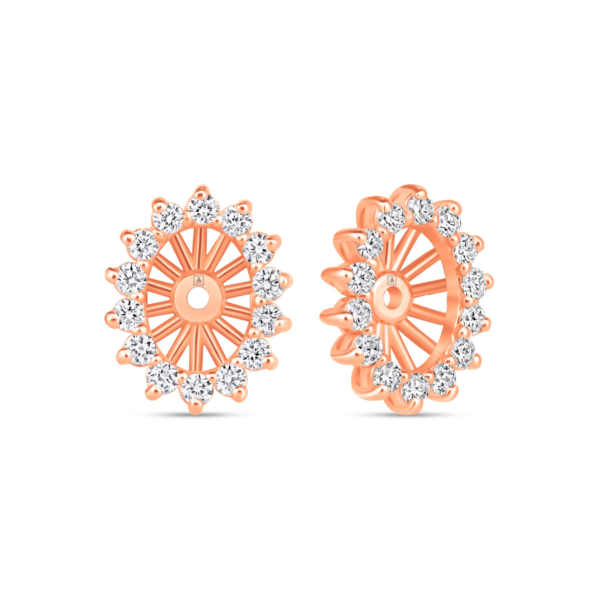 Oval Majesté Jackets Earring ABE-222-LGD-7  - Abtin & Co.