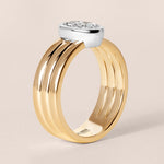 Oval Solenne Engagement Ring Ring ABER-111-OV-LGD-1  - Abtin & Co.