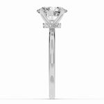 Oval Tiara Glow Solitaire Ring ABER-102-OV-LGD-6  - Abtin & Co.