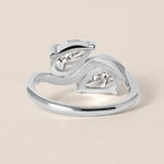 PEAR AUREVE TOI ET MOI Ring Ring ABB-857-LGD-2  - Abtin & Co.