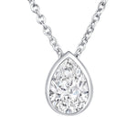 Pear Bezel Lumière Pendant Pendant ABP-226-LGD-4  - Abtin & Co.