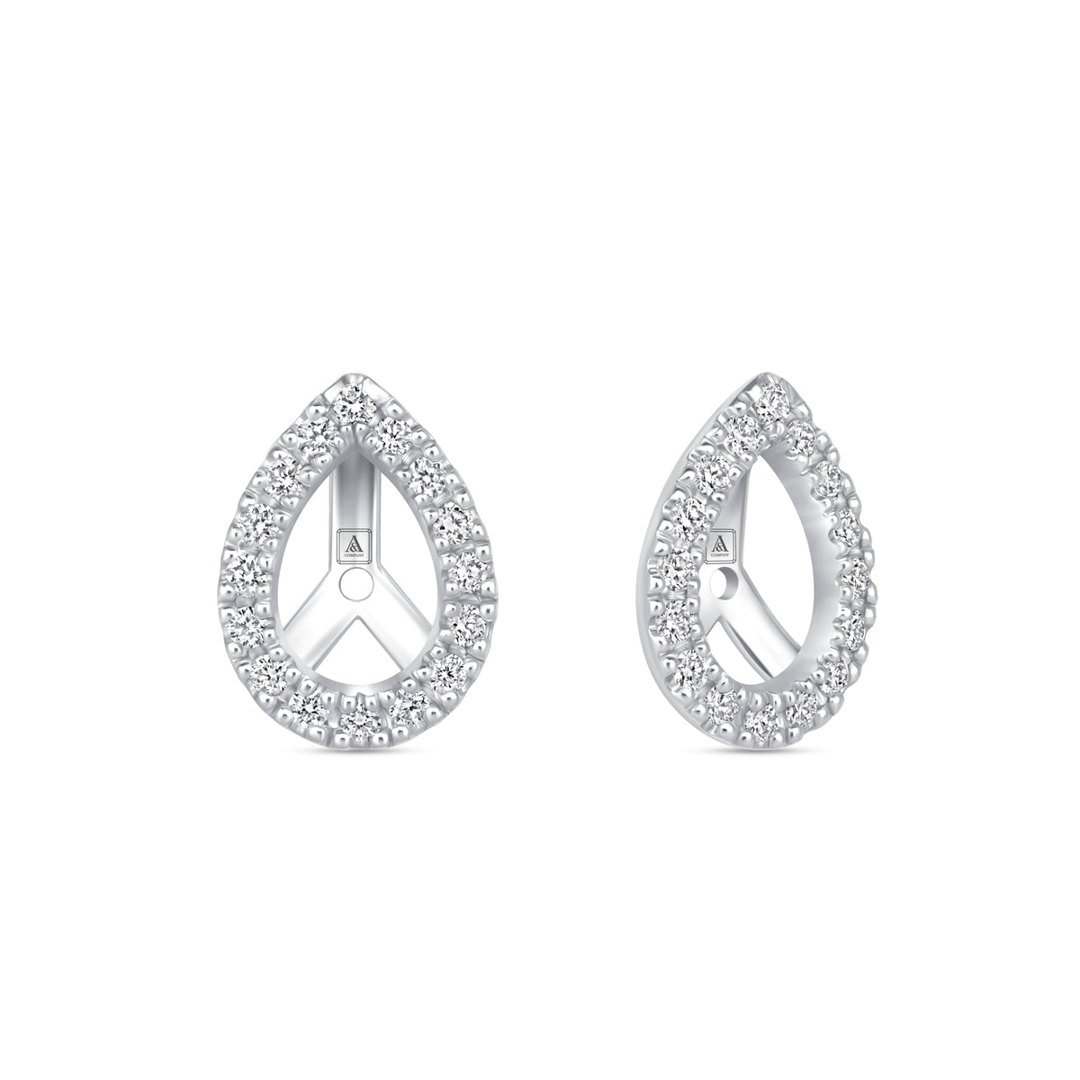 Pear Élan Jackets Earring ABE-219-LGD-4  - Abtin & Co.