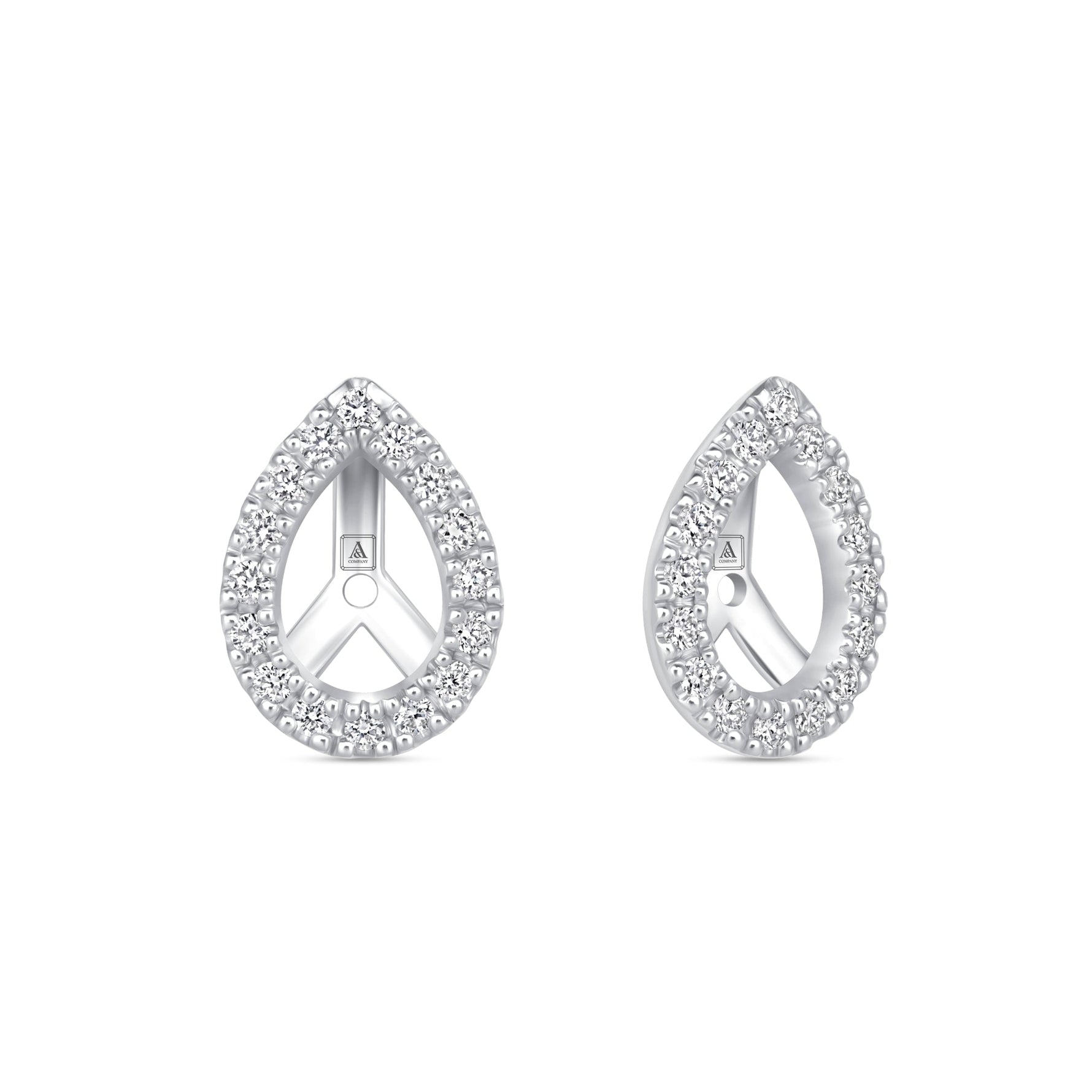 Pear Élan Jackets Earring ABE-219-LGD-4  - Abtin & Co.