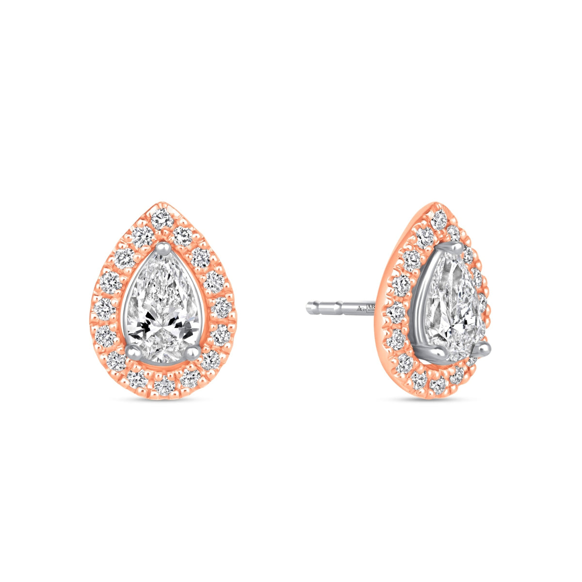 Pear Élan Jackets Earring ABE-219-LGD-7  - Abtin & Co.