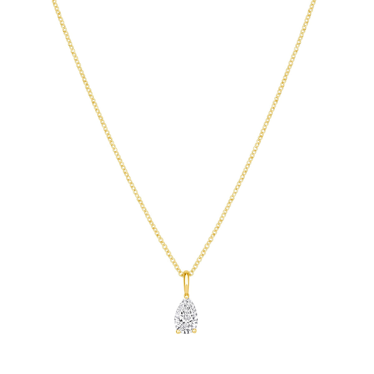 Pear Eterna Pendant Pendant ABP-240-LGD-1  - Abtin & Co.
