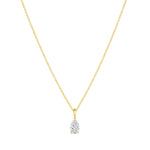Pear Eterna Pendant Pendant ABP-240-LGD-1  - Abtin & Co.