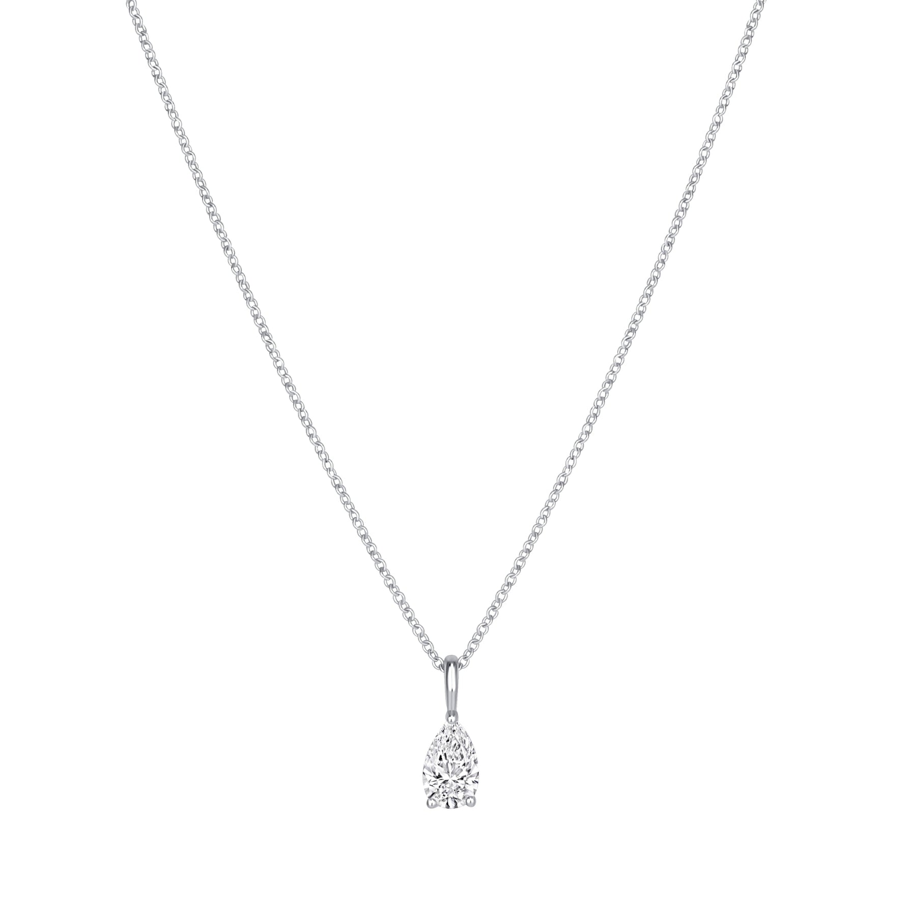Pear Eterna Pendant Pendant ABP-240-LGD-4  - Abtin & Co.