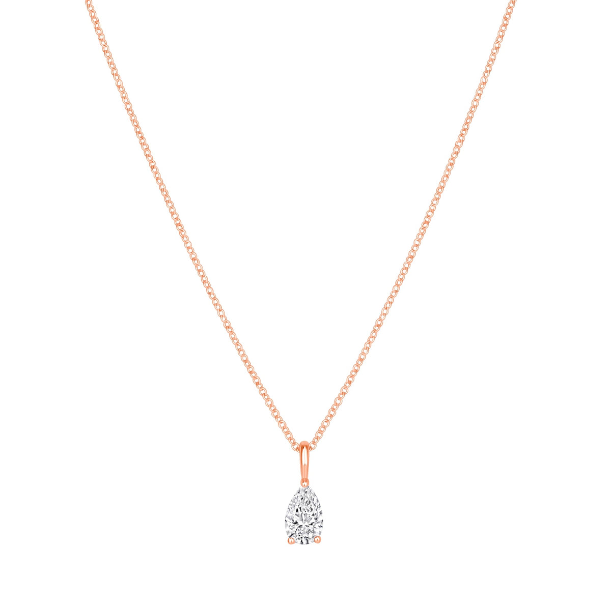 Pear Eterna Pendant Pendant ABP-240-LGD-7  - Abtin & Co.