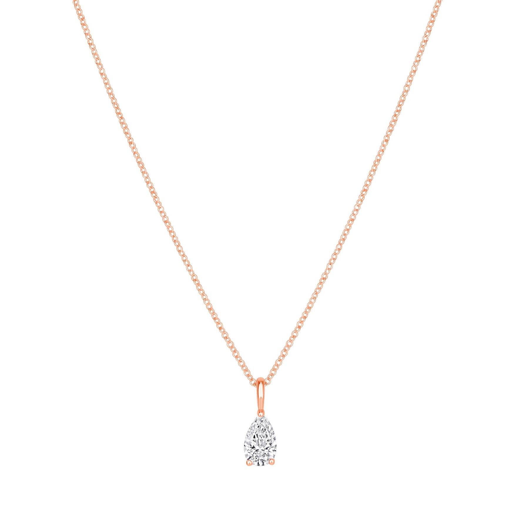 Pear Eterna Pendant Pendant ABP-240-LGD-7  - Abtin & Co.