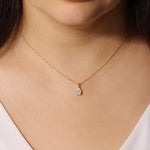 Pear Eterna Pendant Pendant ABP-240-LGD-1  - Abtin & Co.