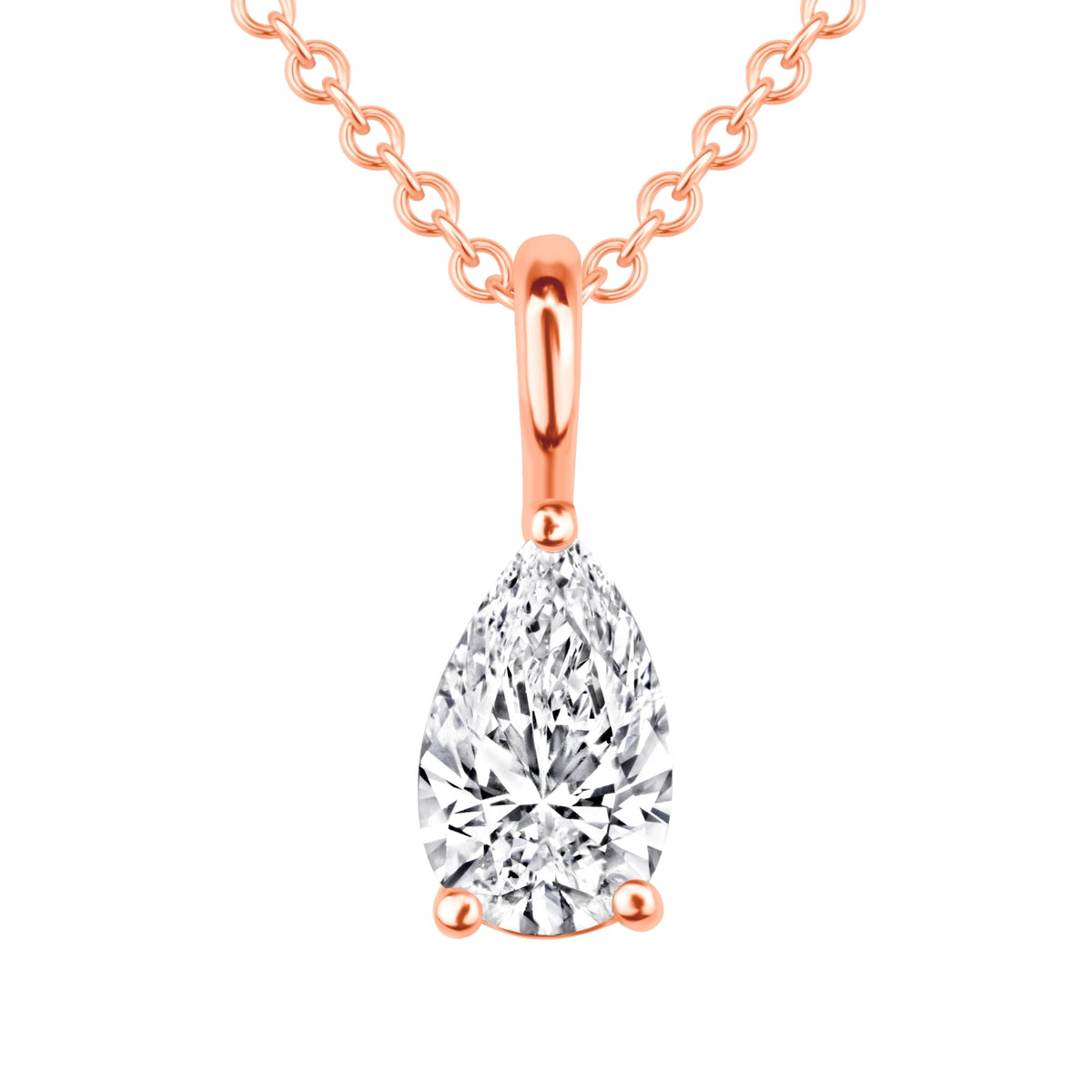 Pear Eterna Pendant Pendant ABP-240-LGD-7  - Abtin & Co.