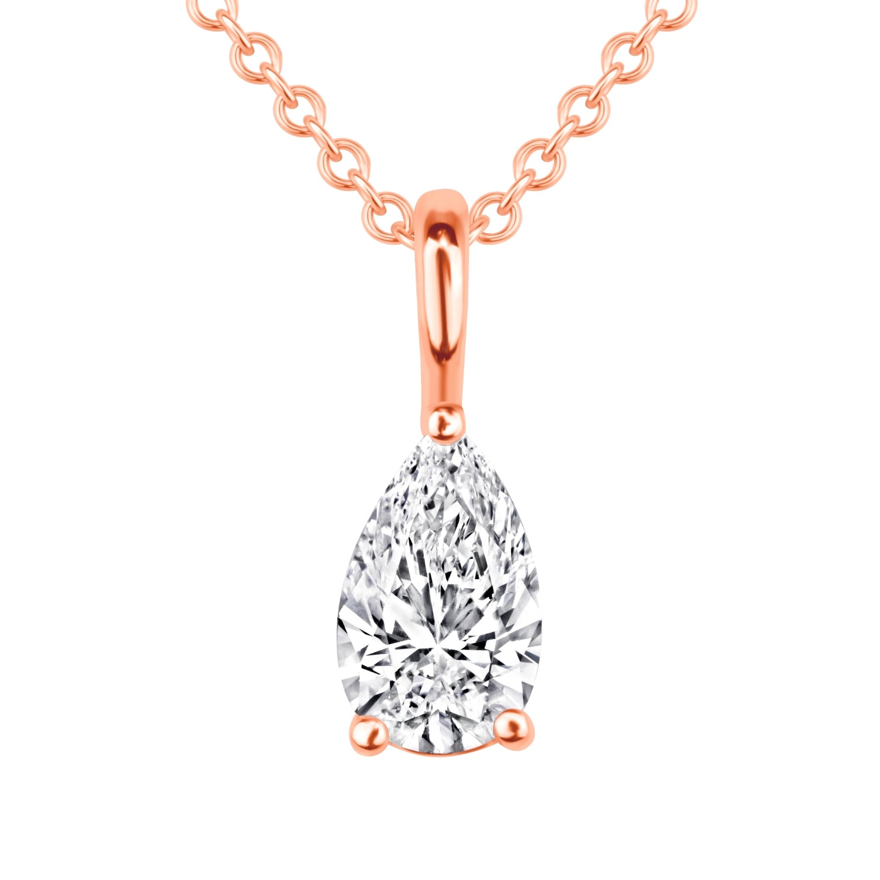 Pear Eterna Pendant Pendant ABP-240-LGD-7  - Abtin & Co.