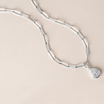 Pear Lustra Bezel Pendant Pendant ABP-236-LGD-4  - Abtin & Co.