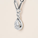 Pear Lustra Bezel Pendant Pendant ABP-236-LGD-4  - Abtin & Co.