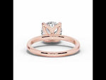 Round Lustre Solitaire Rose Gold