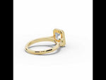 Radiant Lumière Bezel Solitaire Yellow Gold