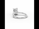 Radiant Tiara Glow Solitaire White Gold