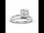 Round Lustre Solitaire White Gold