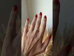14K Gold Emerald Cut Three Quarter Way Vertical Eternity Bezel Set Lab Grown Diamond Wedding Band Ring