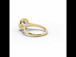 Round Lumière Bezel Solitaire Yellow Gold