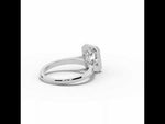 Radiant Lumière Bezel Solitaire White Gold