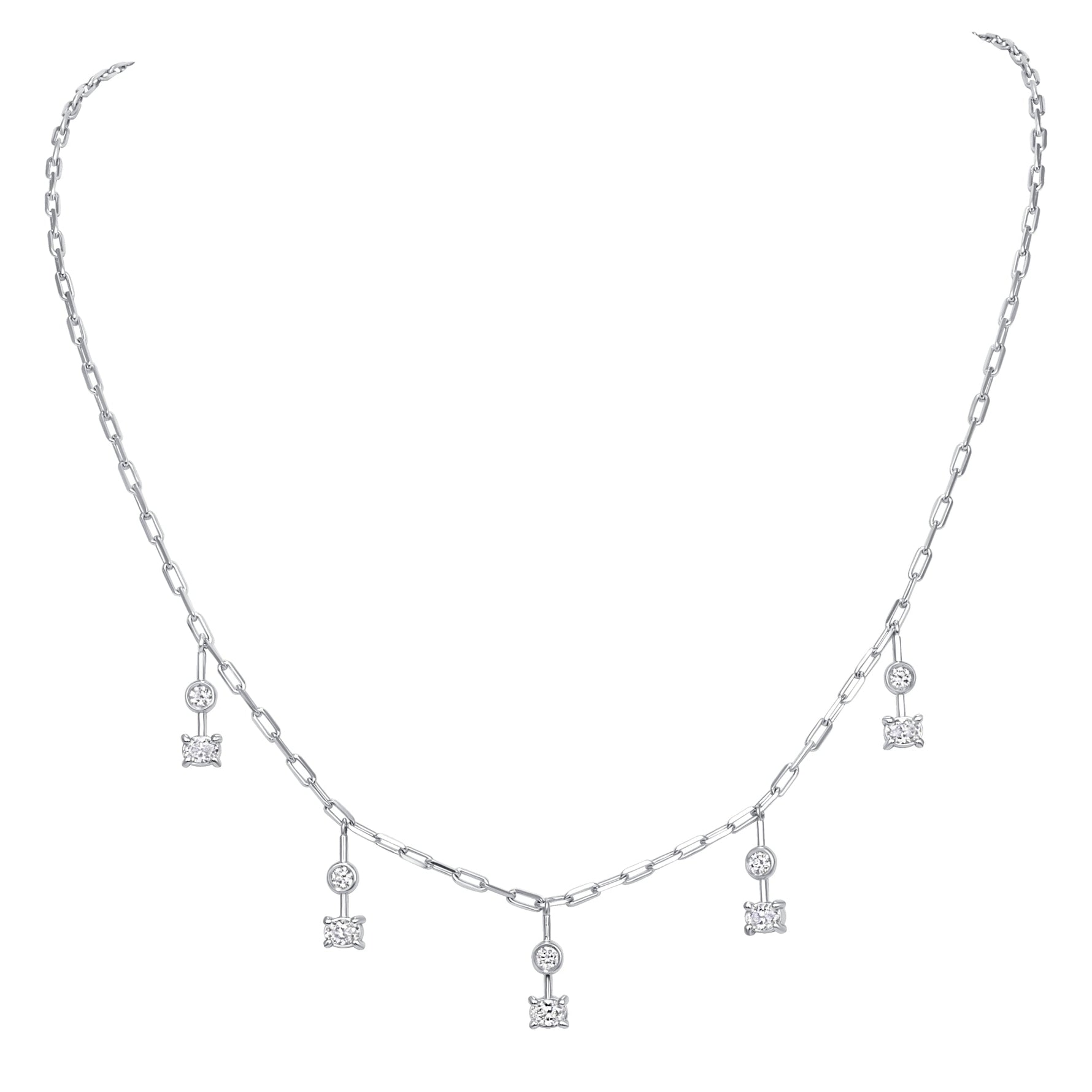 Prisma Necklace Necklace ABN-184-LGD-2  - Abtin & Co.