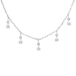 Prisma Necklace Necklace ABN-184-LGD-2  - Abtin & Co.
