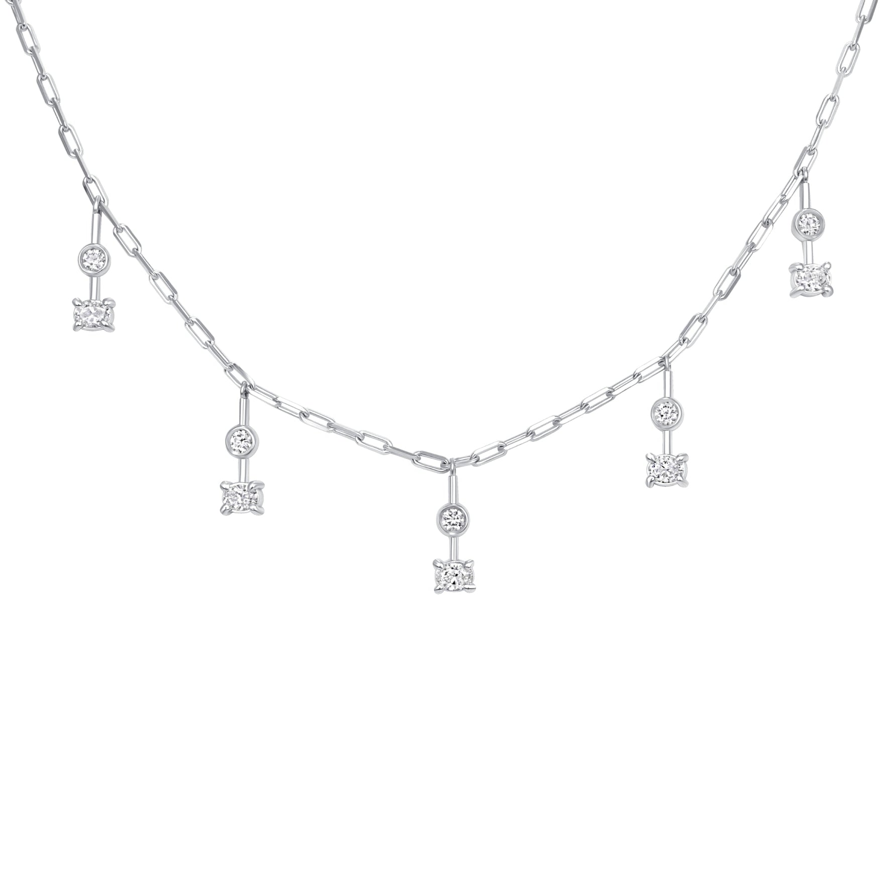 Prisma Necklace Necklace ABN-184-LGD-2  - Abtin & Co.