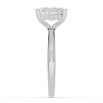 Radiant Lustre Hidden Halo Solitaire Ring ABER-101-RA-LGD-6  - Abtin & Co.
