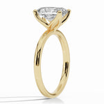 Raidiant Lustre Solitaire Ring ABER-100-RA-LGD-1  - Abtin & Co.